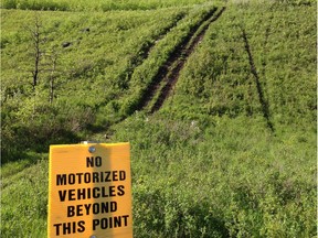 Castle region OHV trails in June 2015.