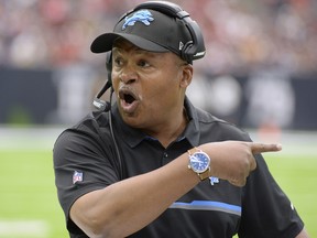 Detroit Lions head coach Jim Caldwell kicked off Monday's purge of NFL coaches when he was let go despite a 9-7 season.