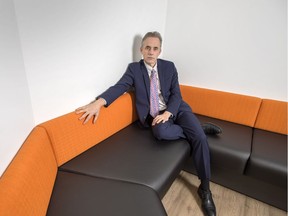 Jordan Peterson, Canadian clinical psychologist, cultural critic and professor of psychology at the University of Toronto at Penguin Random House in Toronto, Thursday Jan. 4, 2018.