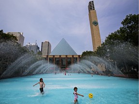 The City Hall wading pool. File photo.