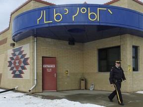 The RCMP detachment in Maskwacis.
