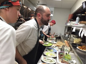 Chartier chef Steven Brochu is taking part in a food fight fundraiser for the Alberta Diabetes Foundation.