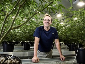 Bruce Linton is the chief executive officer of Canopy Growth Corp. in Smith Falls, Ontario.