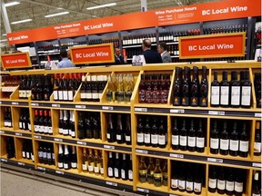 The Alberta government announced a halt to the import of B.C. wines on Tuesday, Feb. 6, 2018.