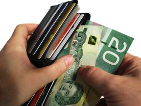 A quarterly national poll conducted March 2-5 found 58 per cent of Albertans said they were less than $200 away from insolvency, or not being able to pay their monthly bills.