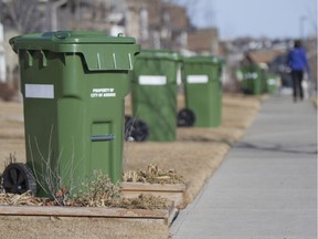 Airdrie residents get green bins delivered when they started diverting organics in 2014.