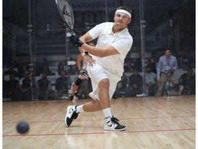 International Racquetball Tour pro Kane Waselenchuk, of Edmonton. (Freddy Ramirez/restrungmag.com)