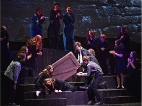 Strathcona Christian Academy's Cappies production of Les Miserables at Strathcona Alliance Church in Sherwood Park, Feb. 16, 2018.