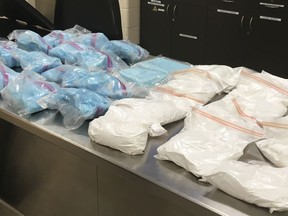 While responding to a fire call at a residence near 109 Street and 69 Avenue on Jan. 29, 2018, Edmonton Fire and Rescue Services discovered a suspicious powder substance in an empty basement suite and requested police attendance. It was later identified as deadly synthetic opioid carfentanil worth $3.2 million.