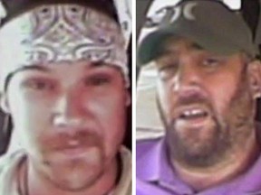 Joshua Frank and Jason Klaus during a Mr Big undercover police operation, the two were found guilty of three counts of first-degree murder in the December 2013 deaths of Gordon, Sandra and Monica Klaus.