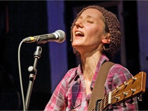 Edmonton's Dana Wylie performs as part of the Women of Folkways concert happening Saturday.