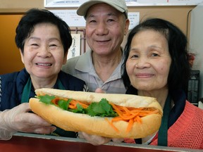 Loi Van Thai and his sisters Yen Ngoc Thai and Anh Ngoc Thai have owned and operated Van Loc Vietnamese Submarine shop in Edmonton since 1997.