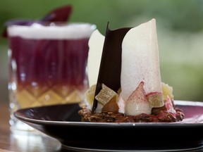 The Chocolate and Fennel dessert is part of a new dessert program at Café Linnea, developed by pastry chef Jake Pelletier.