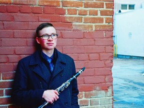Clarinet player Joe Semple stays busy playing for the Royal Canadian Artillery Band and leading jazz combos in his off hours.