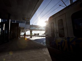 The Southgate LRT station shown in this 2011 file photo.