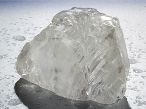 One of the most abundant minerals on Earth that had never been seen on the Earth's surface was viewed inside a diamond.