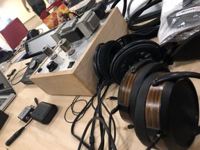 The Edmonton Headphone Enthusiasts group got together on Jan. 27, 2018 for a meet-up at the University of Alberta where they tested out each other's gear.