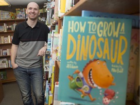 Mike Boldt who lives near Stony Plain illustrated How to Grow a Dinosaur.