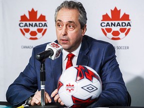 Canada Soccer general secretary Peter Montopoli (THE CANADIAN PRESS/Mark Blinch)