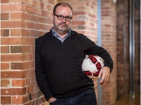 Paul Beirne, president of the Canadian Premier League, is in Edmonton talking to local soccer fans and the owners of FC Edmonton.
