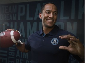 The Toronto Argonauts signed James Franklin to a 2 year Contract extension, in Toronto, Ont. on Friday January 5, 2018.