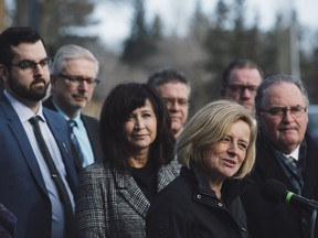 Premier Rachel Notley says the mayor of Burnaby is being irresponsible by refusing to pay extra costs to police at protests against the Trans Mountain pipeline expansion.