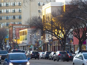 The LRT Centre Line route is proposed for Whyte Avenue.