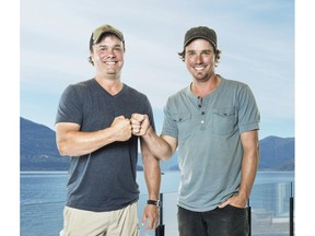 Andrew Buckles (right) and his brother Kevin, stars of the Cottage Life TV show Brojects, will appear at the 2018 Cottage Life & Cabin Show, running at the Edmonton Expo Centre from April 20-22.