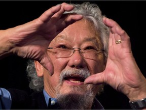 David Suzuki to be honoured by the University of Alberta on June 7 with an honorary doctorate of science. File photo.