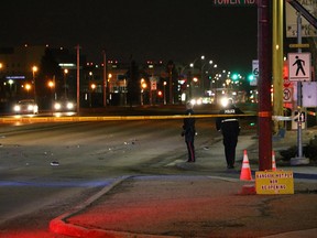 Police investigate a fatal pedestrian collision that killed a 16-year-old girl in the area of 113 Street and Kingsway at around 11 p.m Sunday.