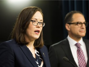 NDP justice critic Kathleen Ganley introduced private member's bill Bill 202, the Conflicts of Interest (Protecting the Rule of Law) Amendment Act, on Thursday at the legislature.