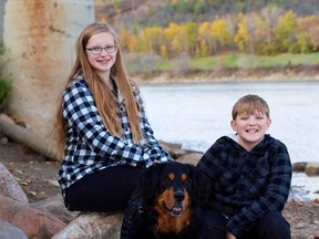 Emily, 15, and Connor, 11, both have Tourette syndrome, which causes uncontrollable outbursts and movements, and often requires the care of a psychiatrist. Several families are concerned about a lack of psychiatrists working at the Tourette Clinic at the Glenrose Hospital.
