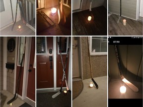 Social media users are flooding Twitter and Facebook with images of hockey sticks honouring those killed in the Humboldt Broncos bus crash Friday.
