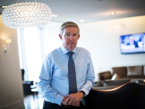 CEO of MEG Energy Corp Bill McCaffrey in the company's headquarters in Calgary.