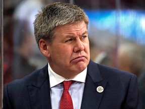 Bill Peters, former coach for the Carolina Hurricanes.