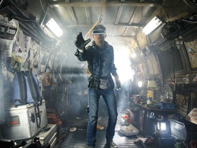 Tye Sheridan in Ready Player One.