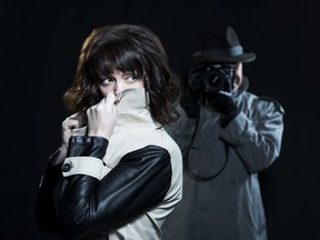 Rebecca Northan (front) is the co-writer of Undercover, on stage at the Citadel until March 29.