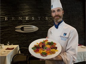 Michael Hassall is the executive chef at Ernest's.