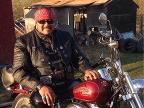 A Facebook photo of Kevin Montour, 51, killed April 26, 2018 when an SUV drove through a collision scene near Maskwacis. Kevin and his wife Lisa were thrown from their motorcycle when they were struck by a turning pickup truck.