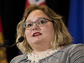 Alberta Minister of Health Sarah Hoffman said Alberta is considering new laws to protect and notify patients about health professionals who have committed sexual offences. File photo.