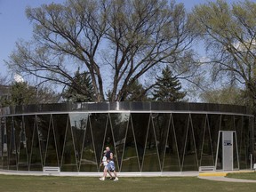 This pavilion "gifts its community with a simple and joyous reductive architectural form." - Jury comments on the Borden Park pavilion, which won a Governor General's Medal of Architecture in 2018.