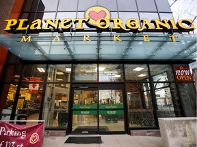 The exterior of Planet Organic Market on Jasper Avenue shown in this 2016 file photo.