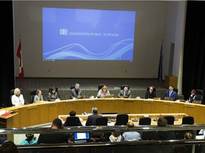 The board of the Edmonton Public Schools District. File photo.