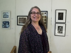 Candace Makowichuk, the first artist-in-residence for City of Edmonton Cemeteries.