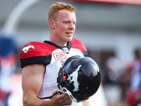 Andrew Buckley spent two seasons as a backup quarterback for the Calgary Stampeders.