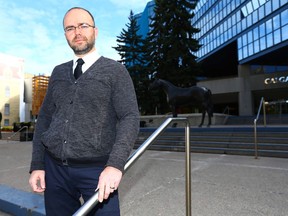 Colin Craig, interim Alberta Director of the Canadian Taxpayers Federation poses in Calgary on Tuesday, September 26, 2017.