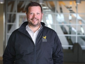 Dean Kurpjuweit, managing director of the Mustard Seed Edmonton, poses on  Tuesday, May 1, 2018.
