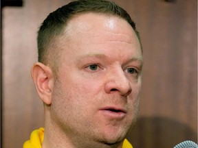 Edmonton Eskimos general manager Brock Sunderland.