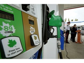 Alberta Labour Minister Christina Gray and Edmonton Police Service Deputy Chief Brian Simpson provided an update on new Occupational Health and Safety rules in Alberta that come into effect June 1, 2018 to protect workers at gas stations and convenience stores. The media news conference was held at the Brookview Husky gas station and convenience store in Edmonton on Thursday May 31, 2018. Gas station owner Ki Yun Jo was killed in Thorsby, Alberta on October 6, 2017 in a gas-and-dash incident when he tried to stop a gas thief.