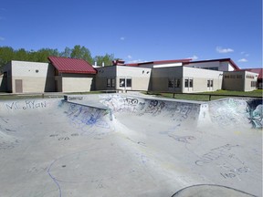 Cadotte Lake School shown on May 17, 2012. The school has 140 students.